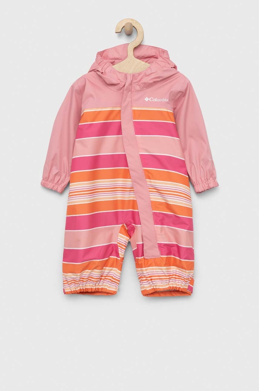 Комбинезон для младенцев Columbia Critter Jitters II Rain Suit цвет розовый